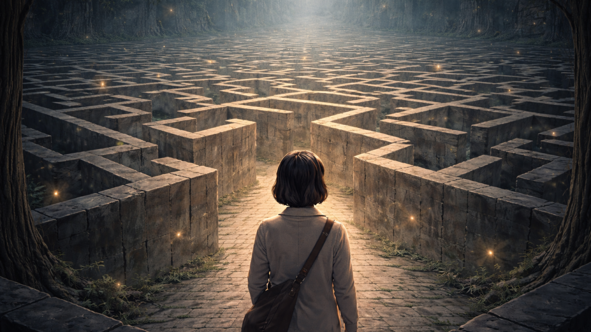 「実はね」の先にあった迷路